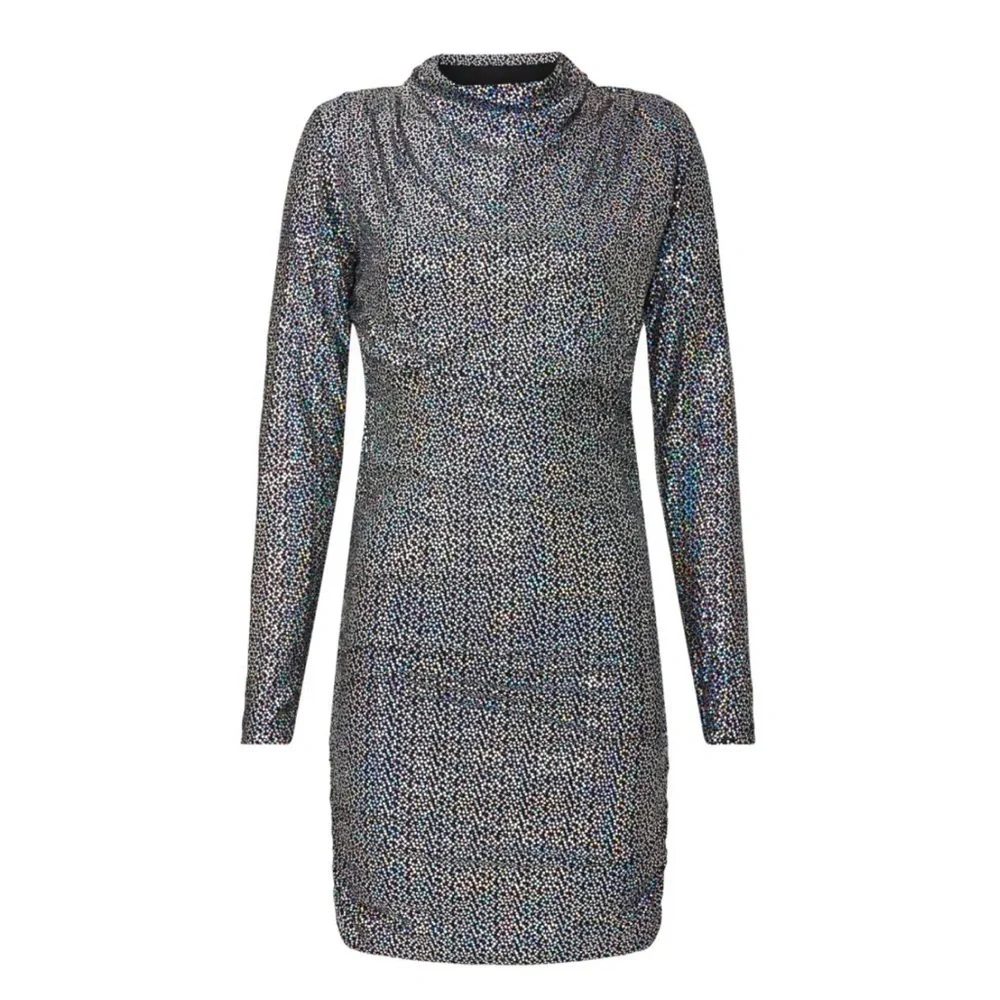 Alexia Admor Rainbow Sequin Dress